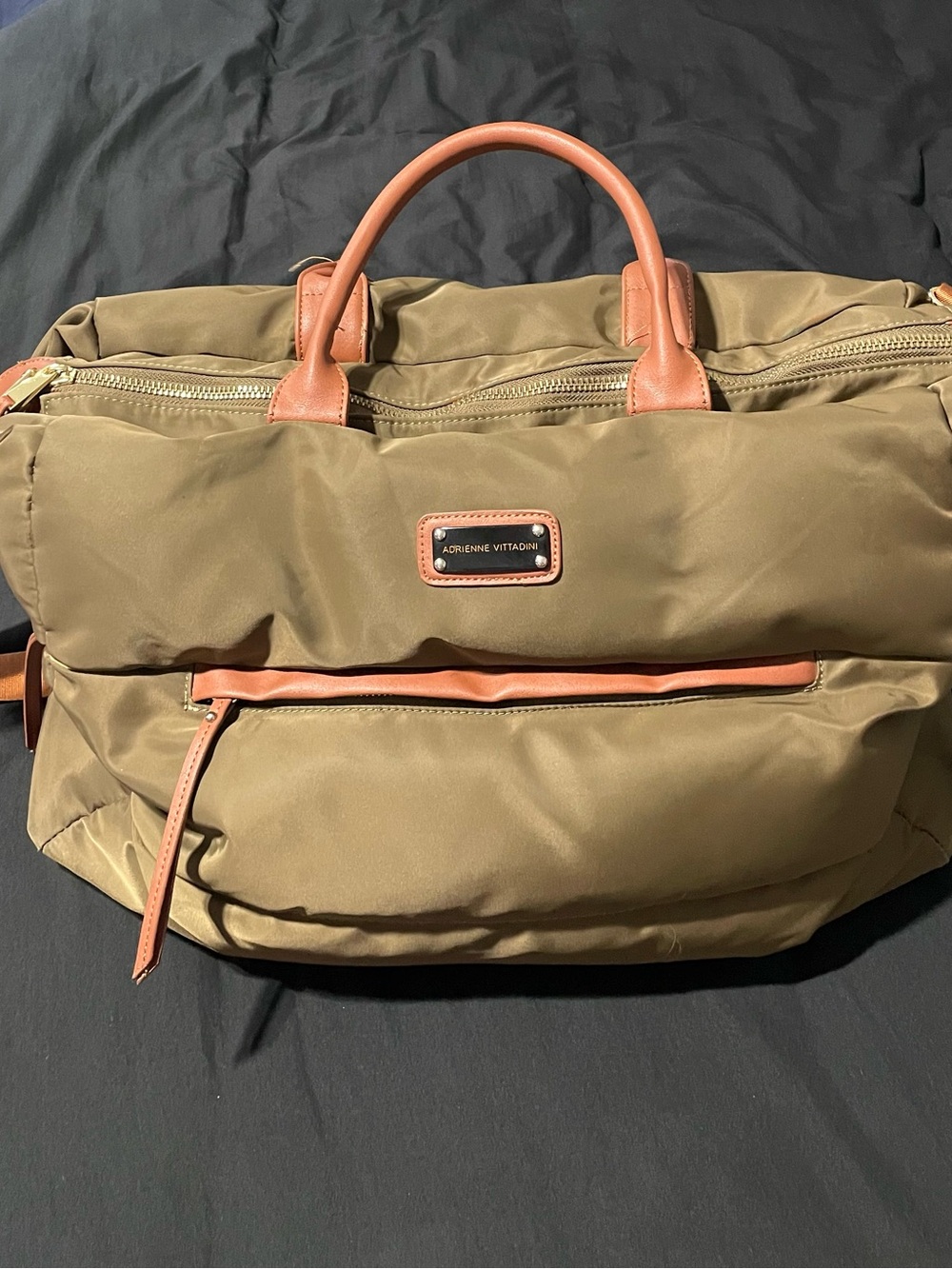 Adrienne Vittadini Puffer Travel Bag